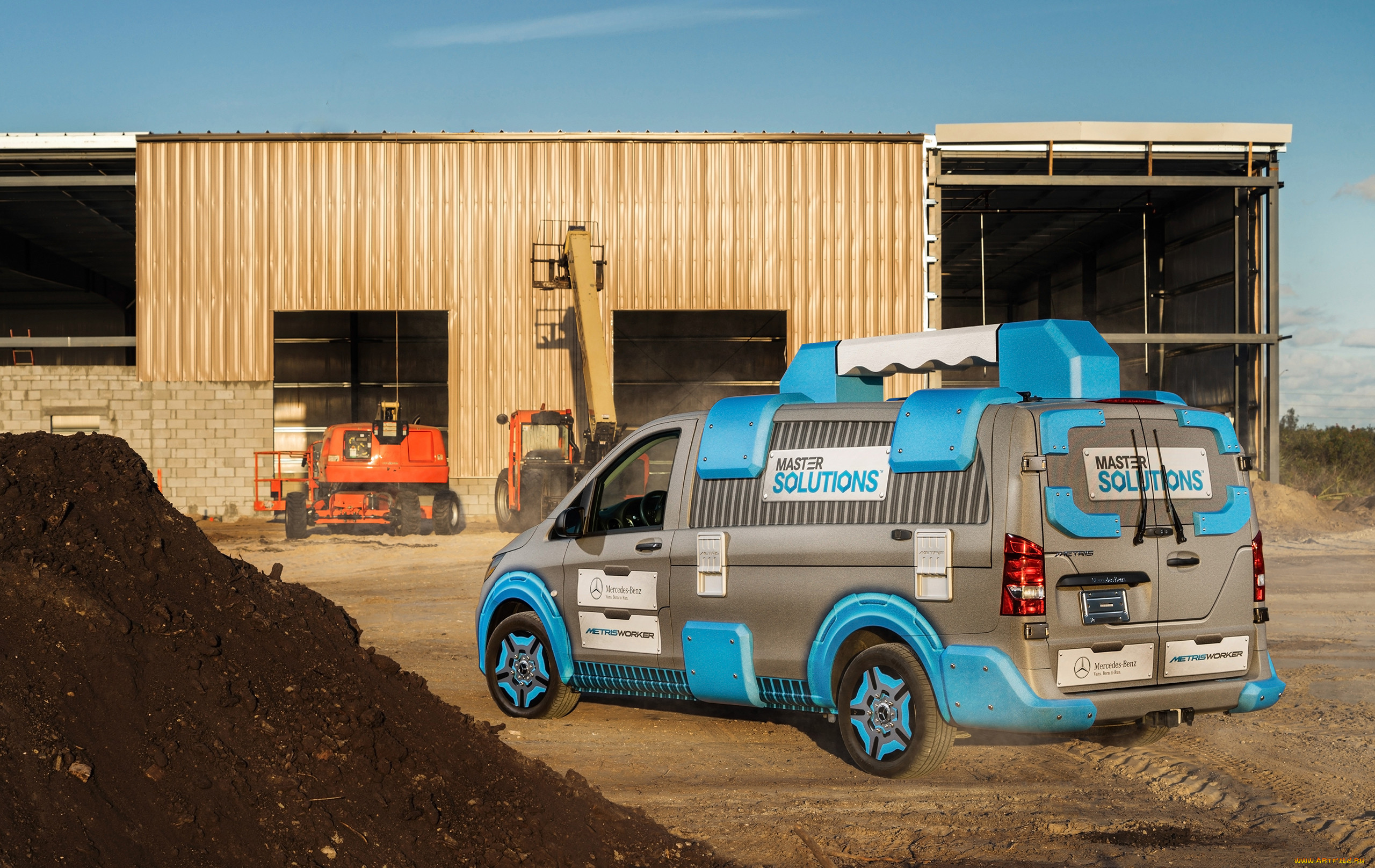 mercedes-benz metris master solutions toolbox concept 2017, , mercedes-benz, 2017, master, concept, toolbox, metris, solutions